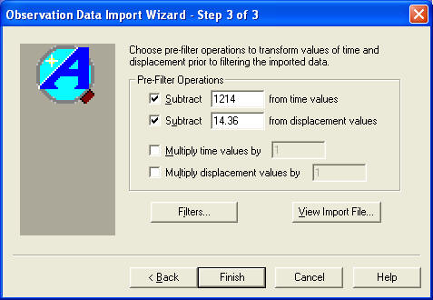 Perform transformations using Import Wizard